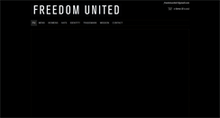 Desktop Screenshot of freedomunitedclothing.com